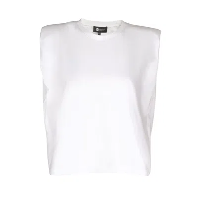 Mier Women's White Hampton T Shirt