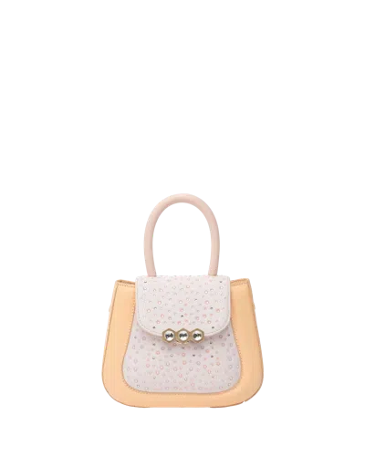 Mietis Mini Jill Crystal Peach In Brown