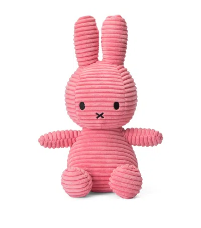 Miffy Kids' Corduroy  Soft Toy In Pink