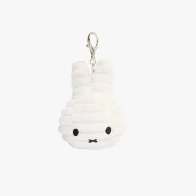 Miffy Corduroy White Flat Keyring