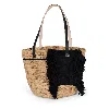 Mifuko Women's Black / Brown Pamba Shopper Basket - Ervin Latimer Design Black M In Multi