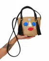 Mifuko Women's Kiondo Crossbody Basket Bag - Anyango Design Multicolor Xs