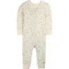 Mightly 100% Organic Cotton Print Snug Fit Baby Pajamas In Bunny Hop