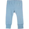 Mightly Organic Cotton Baby Pant In Chambray