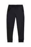 Mightly Organic Cotton Fleece Pocket Joggers In Black
