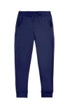 Mightly Organic Cotton Fleece Pocket Joggers In Blue