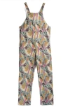 Mightly Kids'  Organic Cotton Girls Jumpsuit In Whimsy
