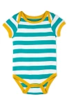 Mightly Kids'  Organic Cotton Short Sleeve Bodysuit