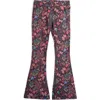 Mightly Kids'  Organic Cotton Solid Flare Leggings In Multi