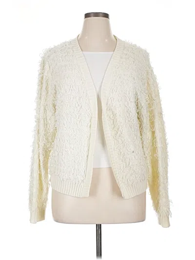 Pre-owned Mighty Fine Cardigan Sweater In Ivory