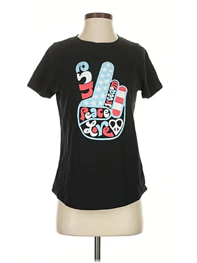 Pre-owned Mighty Fine Short Sleeve T-shirt In Black