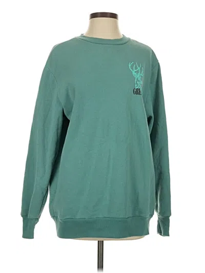 Pre-owned Mighty Fine Sweatshirt In Blue