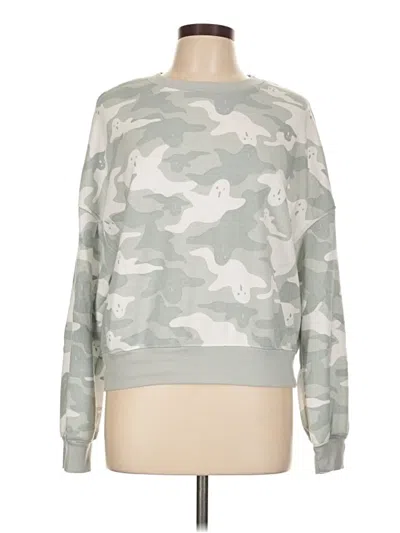 Pre-owned Mighty Fine Sweatshirt In Silver