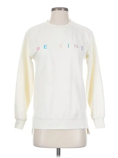 Pre-owned Mighty Fine Sweatshirt In White