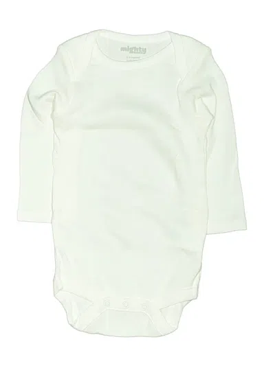 Pre-owned Mighty Goods Babies' Long Sleeve Onesie In Green