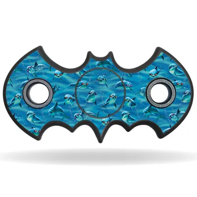 Mightyskins Skin For Fidget Hand Tri-spinner - Dolphin Gang