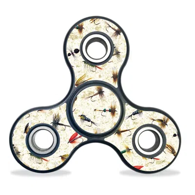 Mightyskins Skin For Fidget Hand Tri-spinner - Fishing Flies