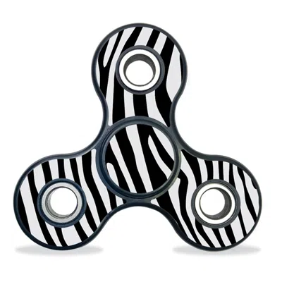 Mightyskins Vinyl Decal Skin For Fidget Spinner - Black Zebra