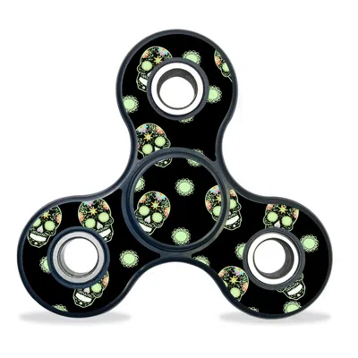 Mightyskins Vinyl Decal Skin For Fidget Spinner - Glowing Skulls