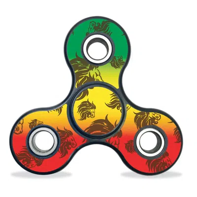 Mightyskins Vinyl Decal Skin For Fidget Spinner - Rasta Lion