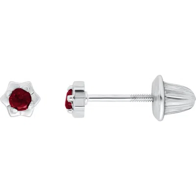 Mignonette Babies'  Kids' Gen Flower Stud Earrings