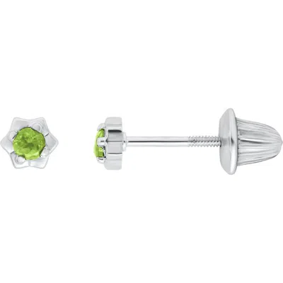 Mignonette Babies'  Kids' Gen Flower Stud Earrings