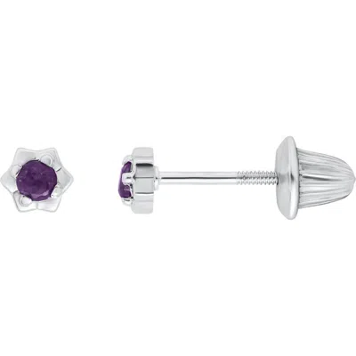 Mignonette Babies'  Kids' Gen Flower Stud Earrings