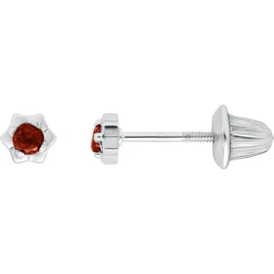 Mignonette Babies'  Kids' Gen Flower Stud Earrings