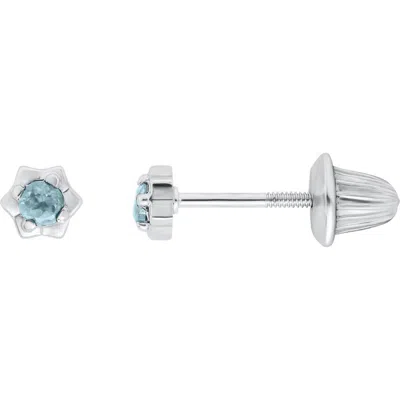 Mignonette Babies'  Kids' Gen Flower Stud Earrings