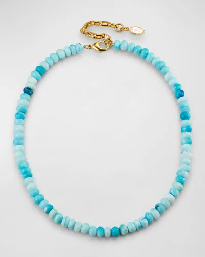 Mignonne Gavigan Alia Beaded Necklace, Turquoise In Blue