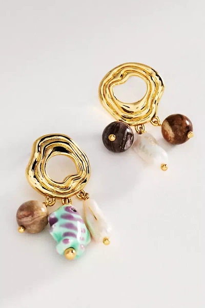 Mignonne Gavigan Alma Earrings In Gold