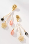 Mignonne Gavigan Avra Drop Earrings In White
