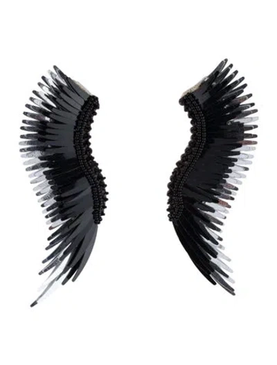 Pre-owned Mignonne Gavigan Bead & Sequins Madeline Drop Earrings In Multi