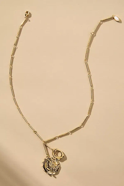 Mignonne Gavigan Blanca Charm Necklace In Gold