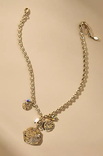 Mignonne Gavigan Carmen Charm Necklace In Gold