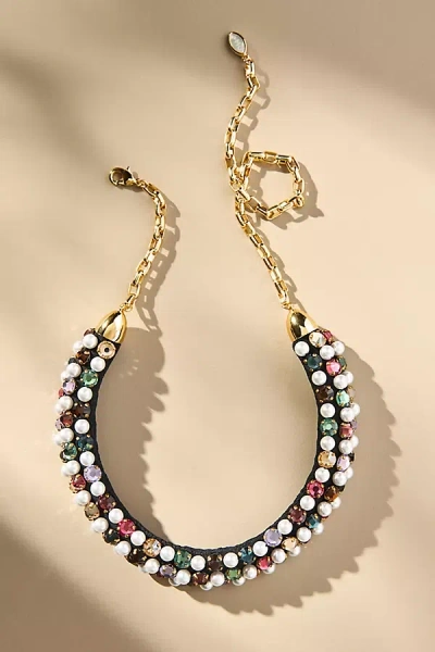 Mignonne Gavigan Chelsea Collar Necklace In Multi