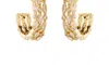 Mignonne Gavigan Clinton Hoops In Gold In Gold