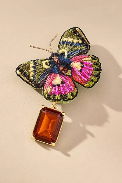 Mignonne Gavigan Colette Brooch In Multi