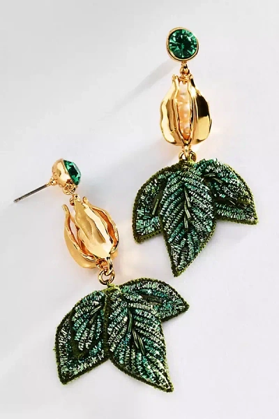 Mignonne Gavigan Coralina Earrings In Green