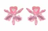 Mignonne Gavigan Faye Earrings In Pink In Pink
