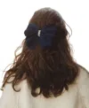 Mignonne Gavigan Houston Bow In Navy In Blue