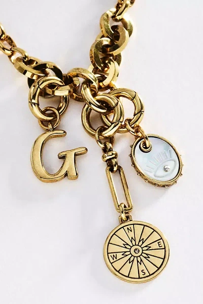 Mignonne Gavigan Initial Charm Necklace In Gold