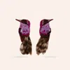 Mignonne Gavigan Jaro Earrings In Purple/brown In Multi