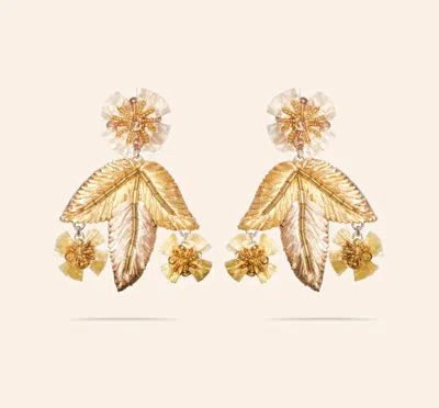 Mignonne Gavigan Leya Luxe Earring In Gold