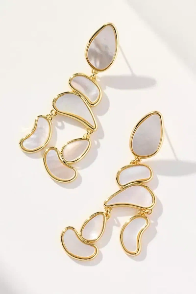 Mignonne Gavigan Luxe Paulina Drop Earrings In Gold