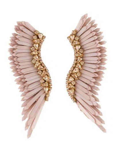 Pre-owned Mignonne Gavigan Madeline Drop Earrings In Pink