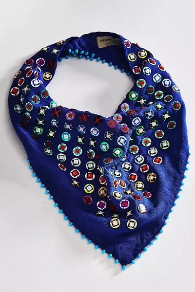 Mignonne Gavigan Mare Scarf Necklace In Blue