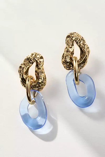 Mignonne Gavigan Marla Gold And Glass Drop Earrings