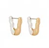Mignonne Gavigan Mena Hoop Earrings In Gold/silver In Multi