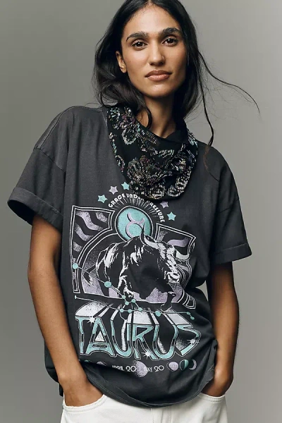 Mignonne Gavigan Mina Scarf Necklace In Black